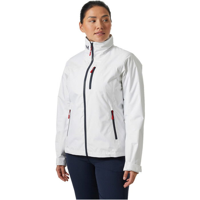 2024 Helly Hansen Frauen Crew Midlayer-Segeljacke 34449 - White